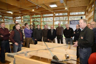 praxisorientierten Workshop vom Netzwerk Wald und Holz Eifel e.V